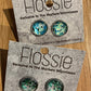 *Earrings Oyster Shell Studs