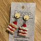 *Earrings Strawberry Treat Dangles