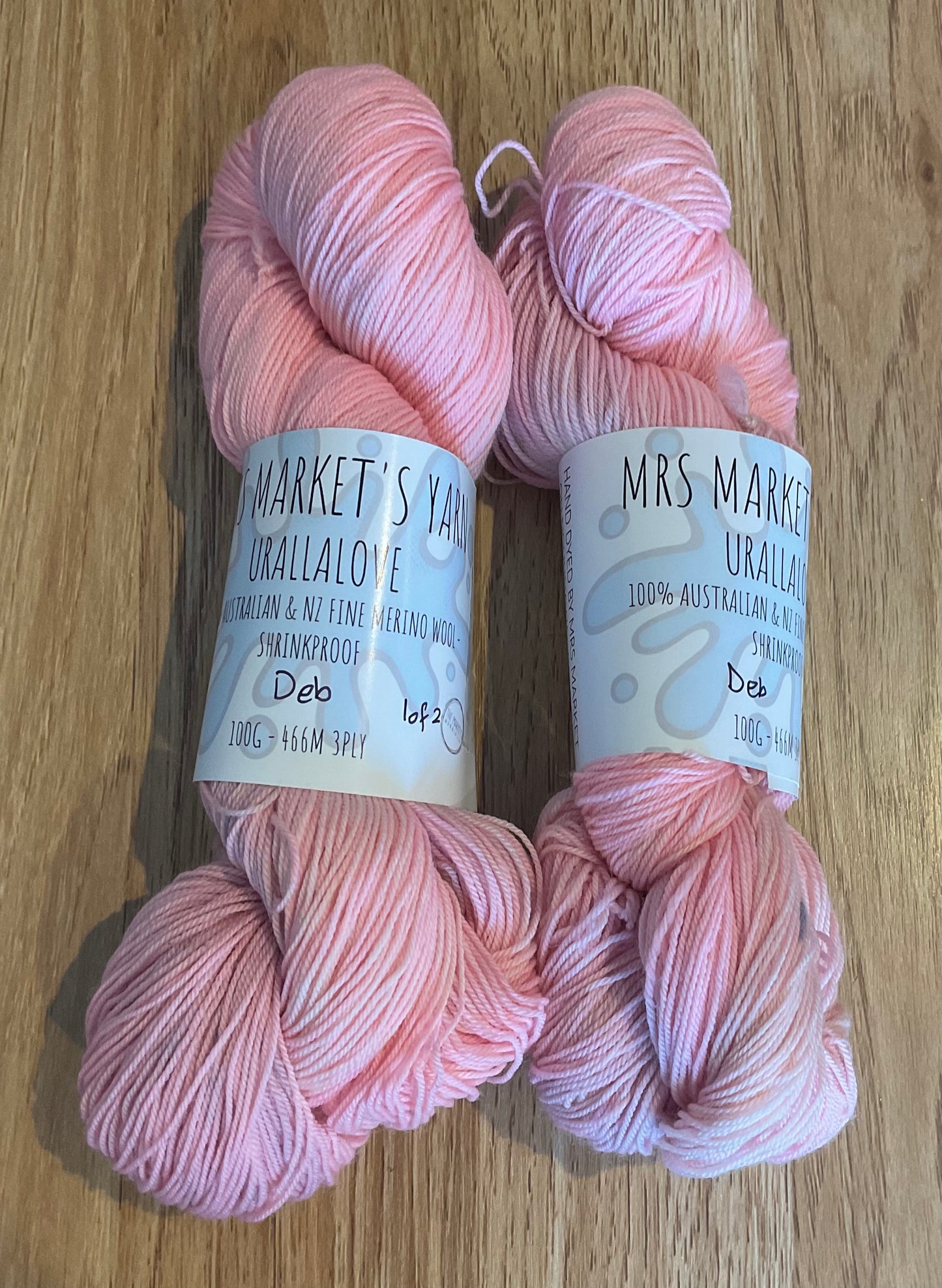 *Urallalove 3ply Yarn Deb