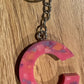 *Keychain Resin Letter C