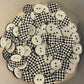 *Loose Buttons -Acrylic Checkered