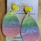 *Earrings Pastel Lace Dangles