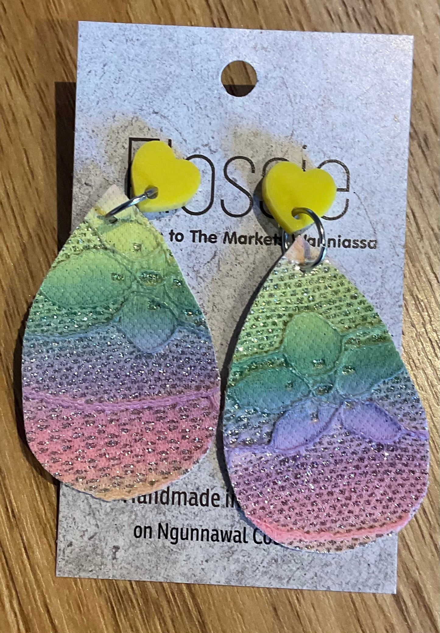 *Earrings Pastel Lace Dangles