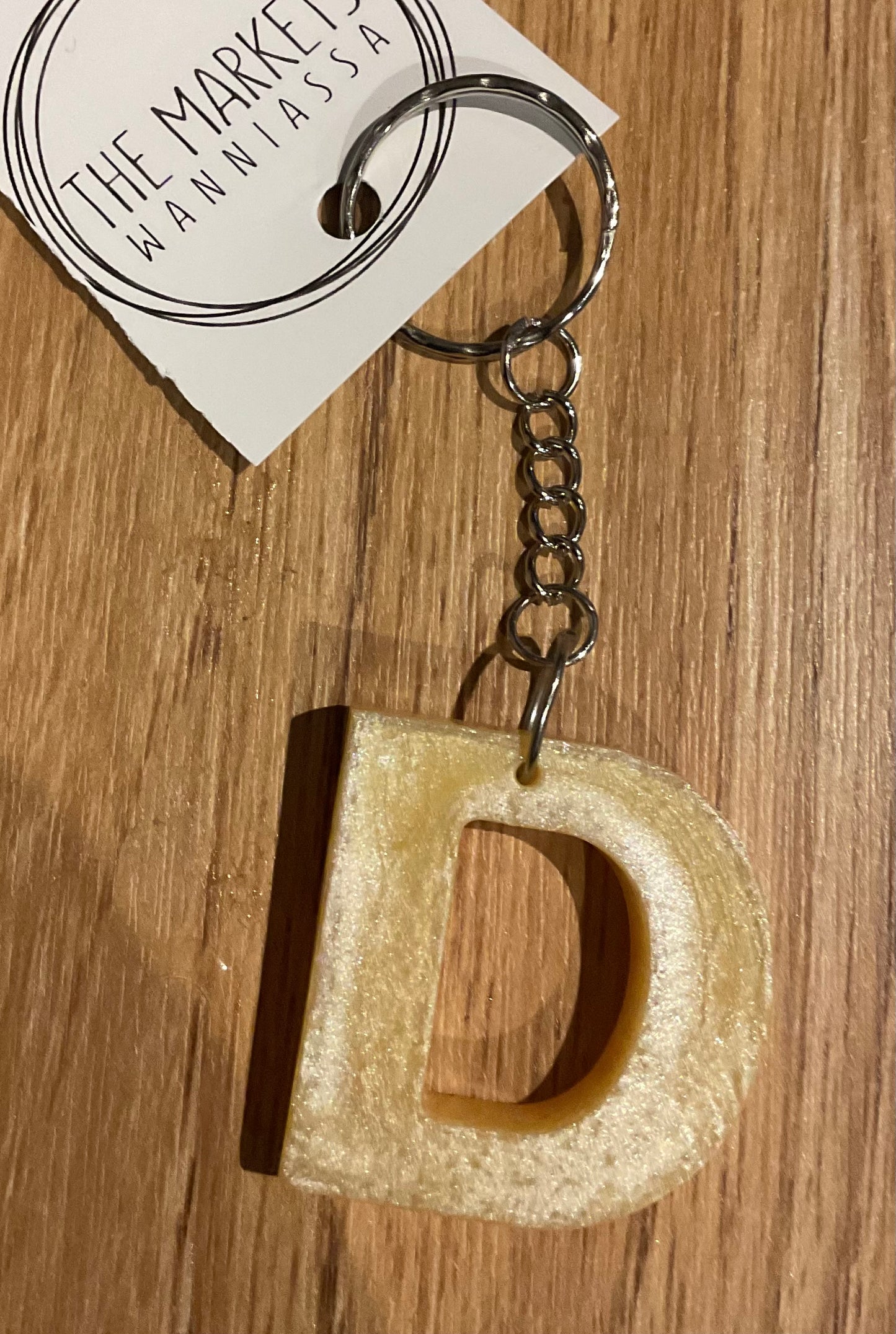 *Keychain Alphabet Letter D