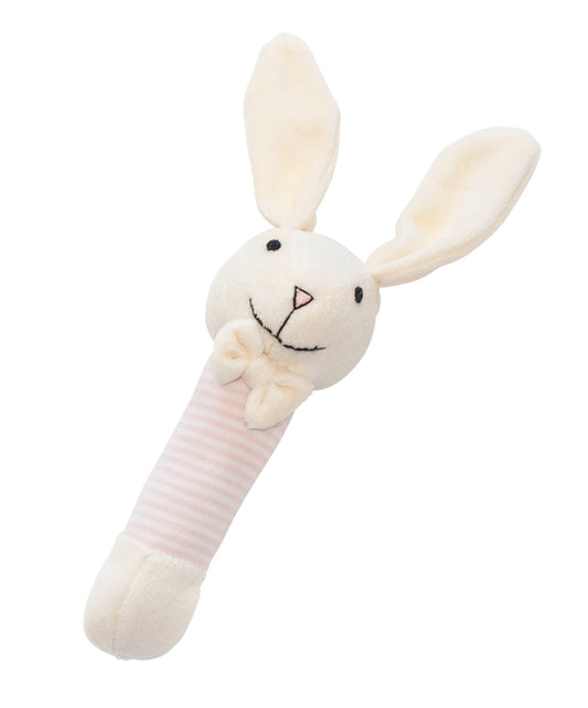 Jo Jo Bunny Rattles - Pink