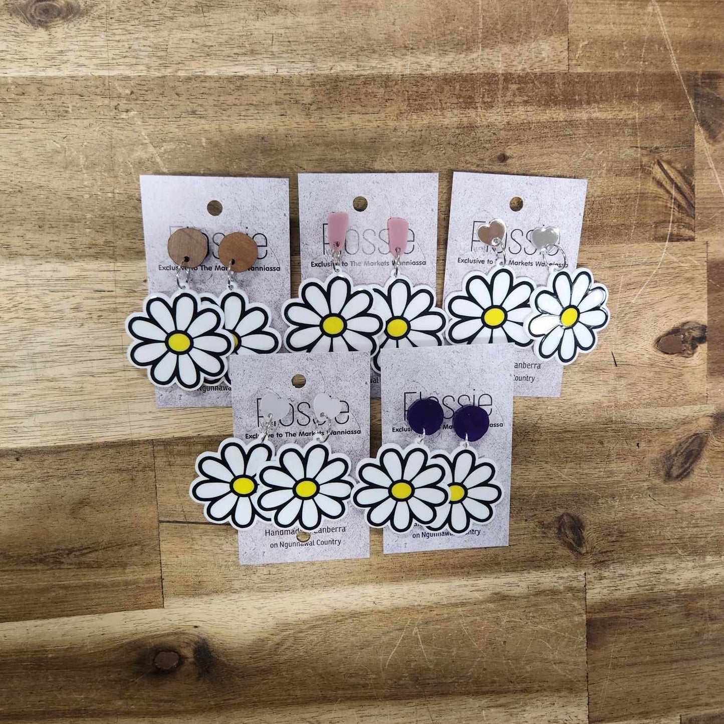 Earrings Daisy Dangles