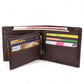Men's Republic Leather Wallet - Coffee