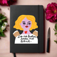 Do No Harm, Take No Shit Grumpy Angel Notebook