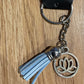 *Keychain - Tassel and Lotus