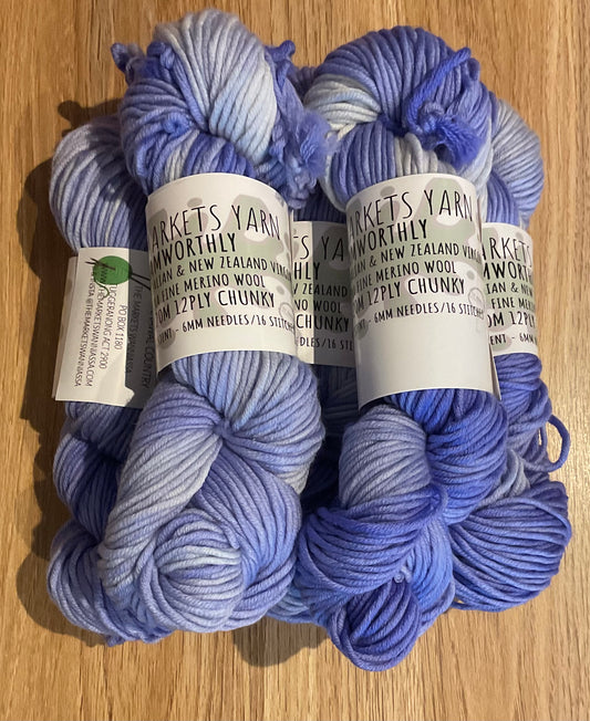 *Tamworthly Yarn 12ply Grapish
