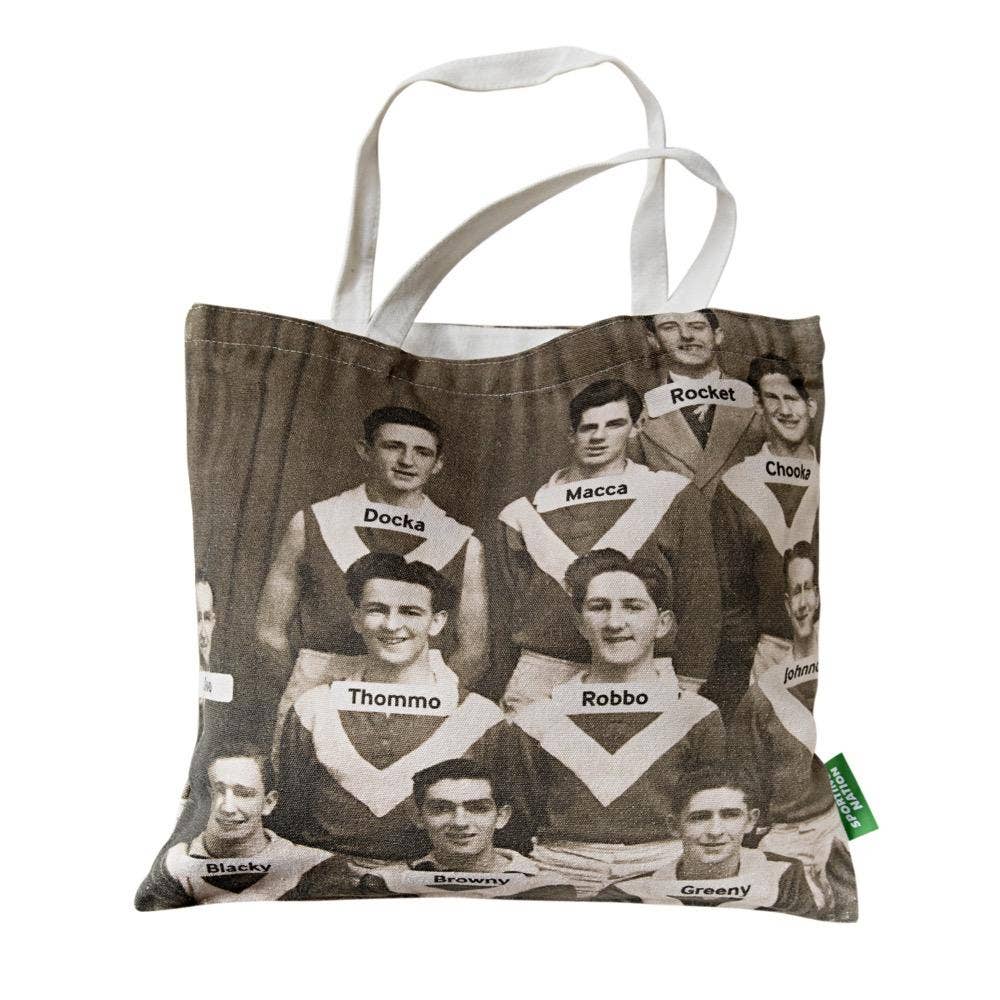 Footy Nicknames Tote Bag