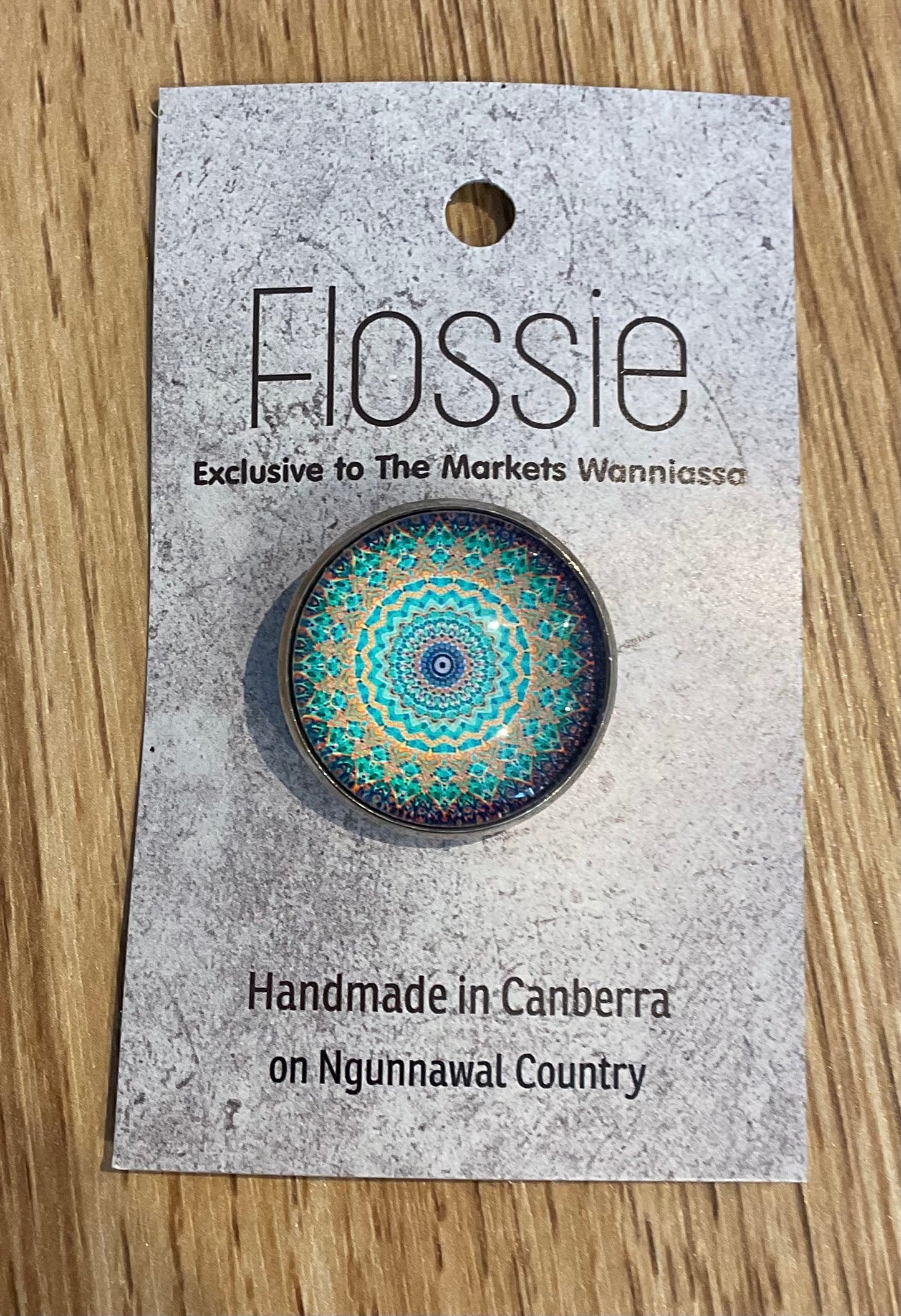 *Brooch Glass Dome
