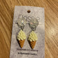 *Earrings Ice Cream Cone Dangles
