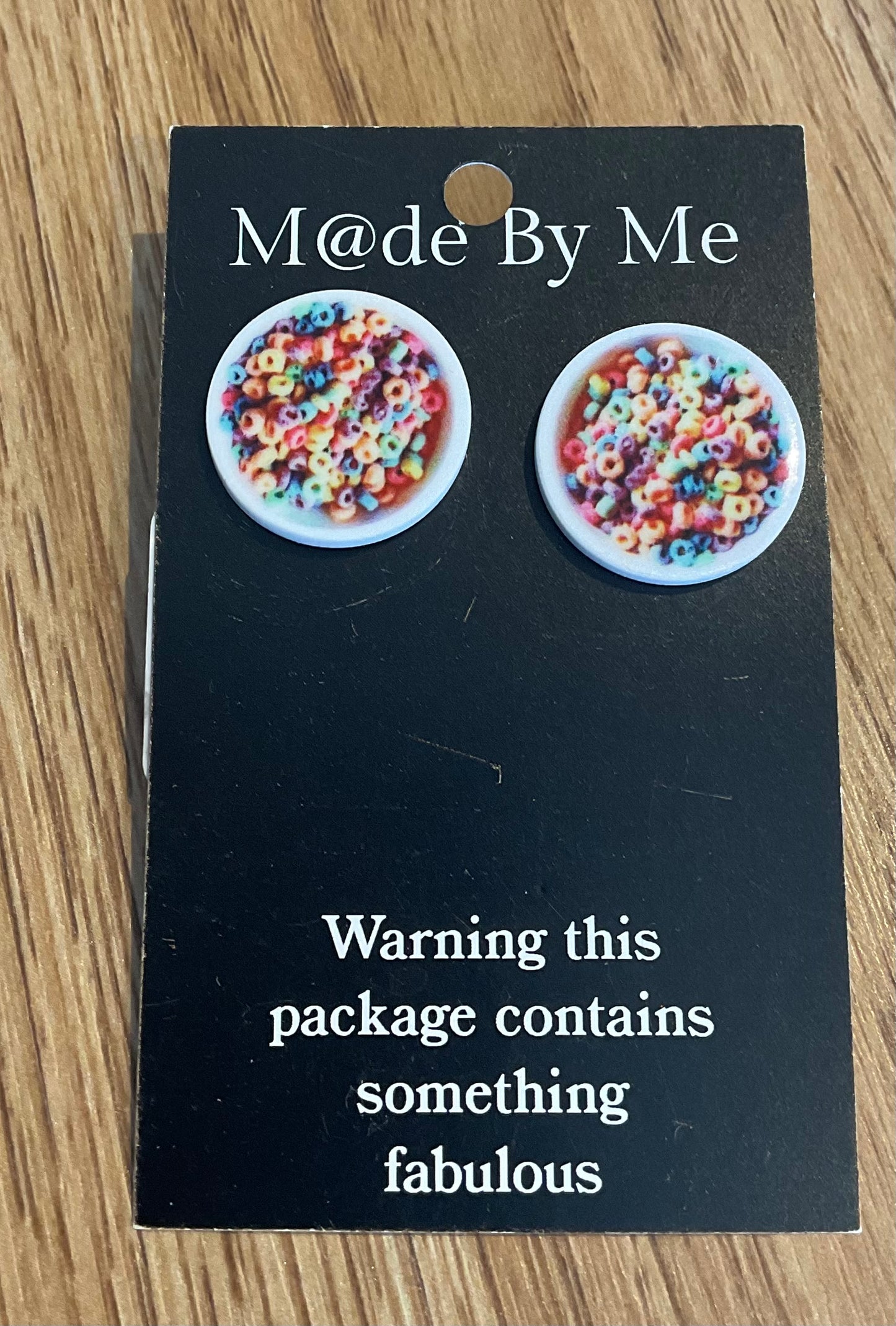 *Earrings Fruity Loops Studs
