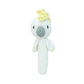 100% Cotton Crochet Hand Rattle - Cookie Cockatoo