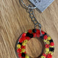 *Keychain Resin Letter O
