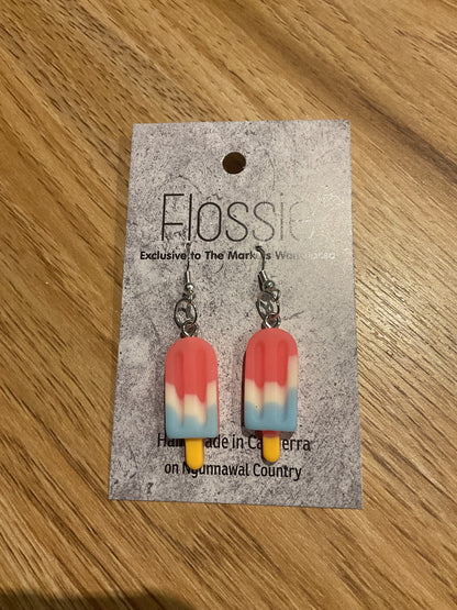 *Earrings Strawberry and More Flavour Ice Cream Dangles