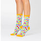Mardi Bra-Less Socks Medium