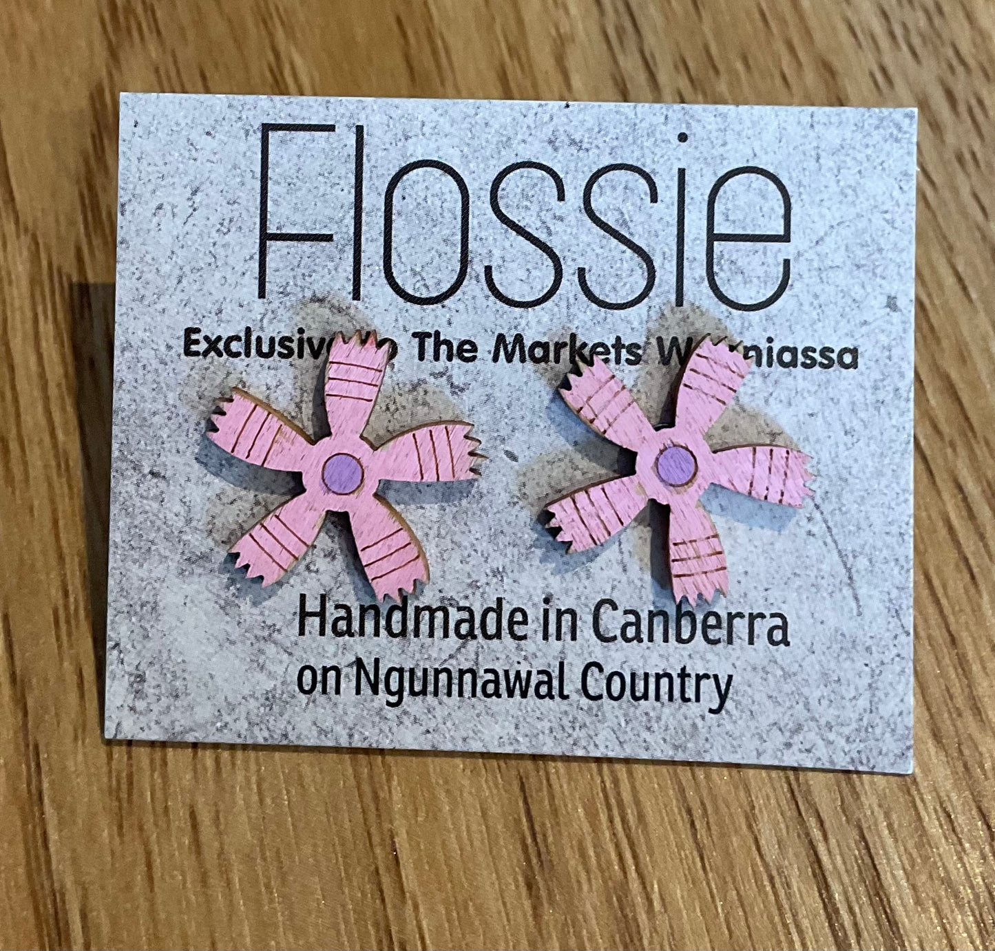 *Earrings Flower Studs