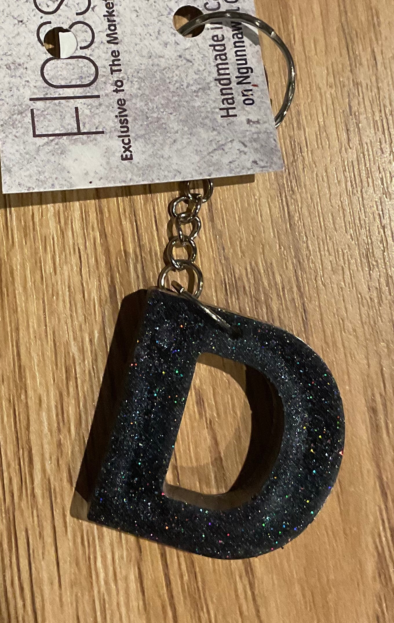 *Keychain Alphabet Letter D