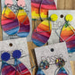 *Earrings Rainbow Happiness Dangles