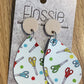 *Earrings Scissors Dangles
