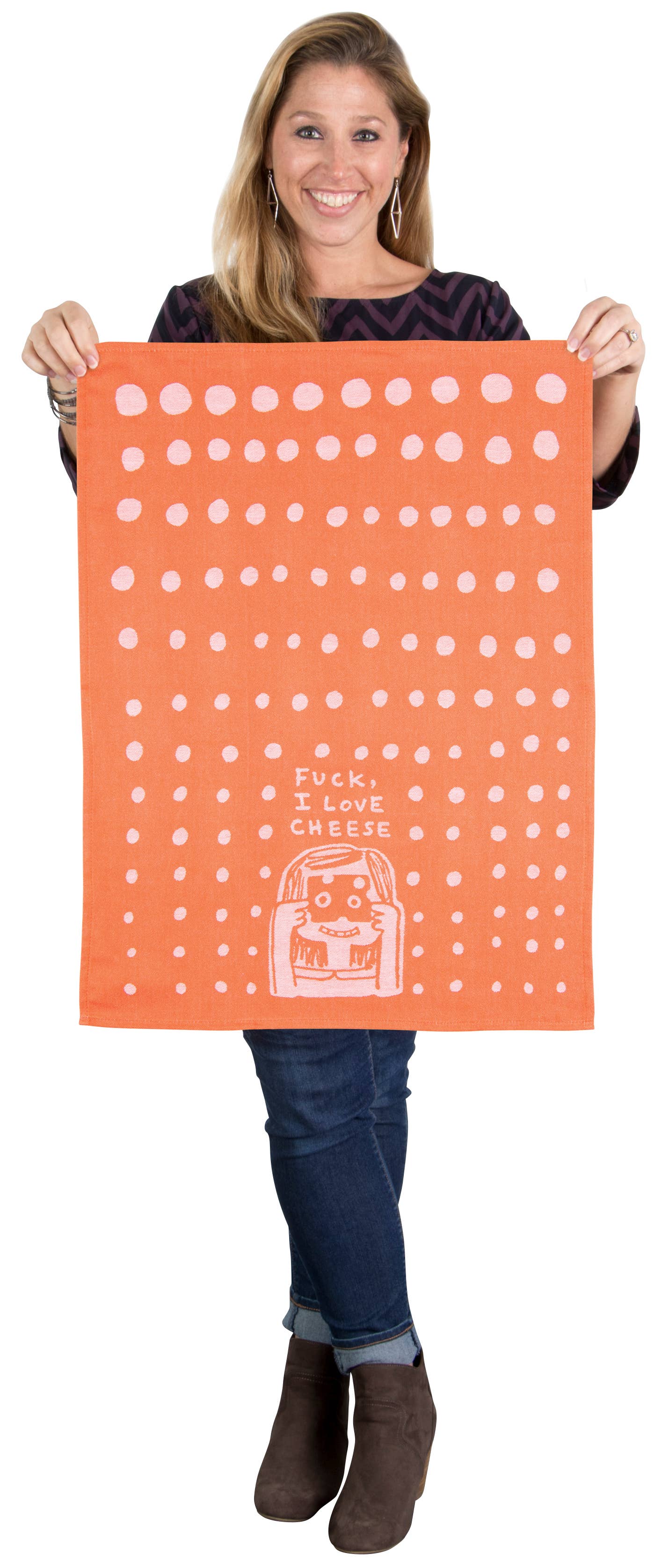 Dish Towel - F*ck, I Love Cheese