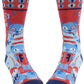 Men's Socks - Crazy Cat Dude