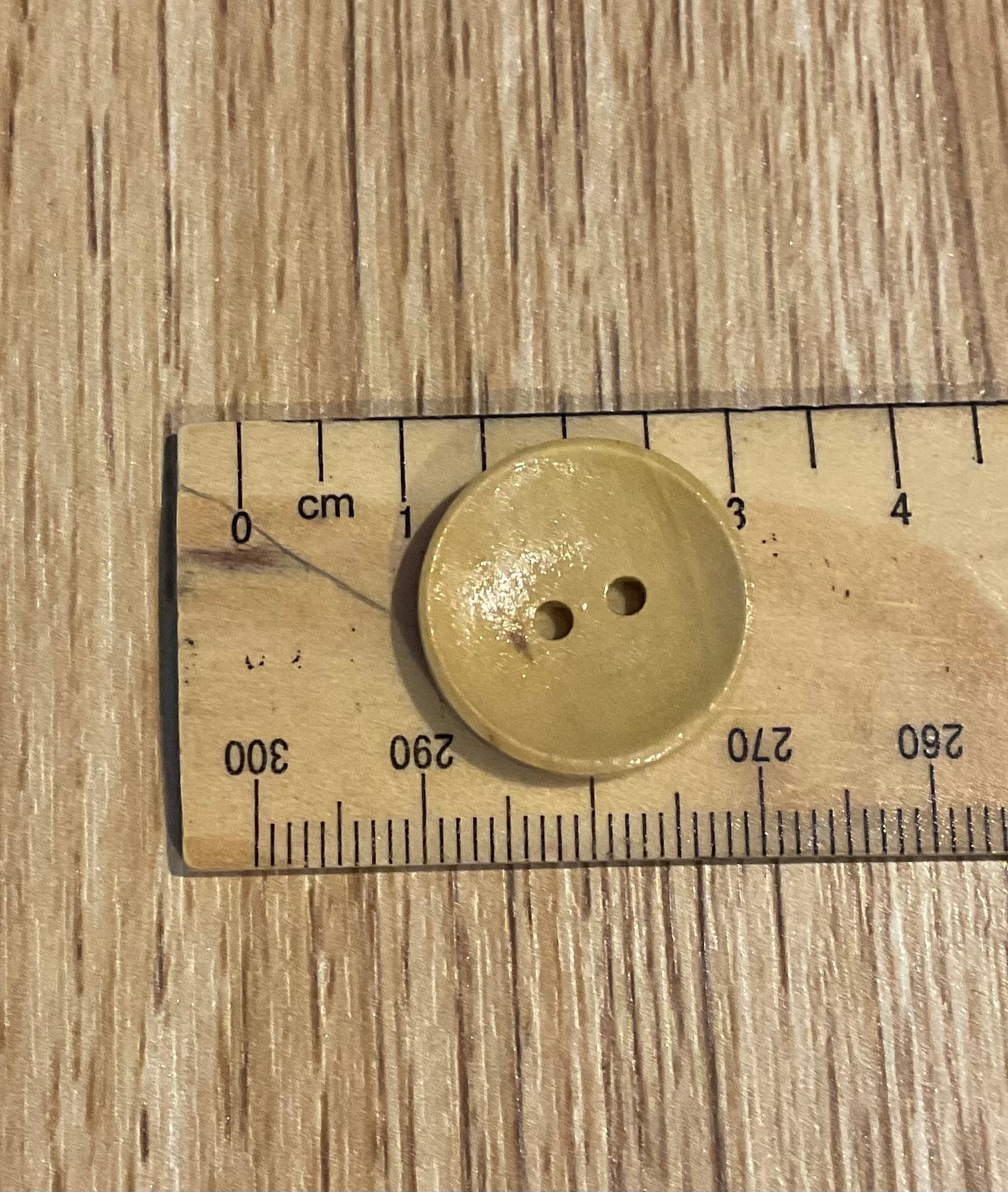 *Loose Buttons - Wooden Natural Wood
