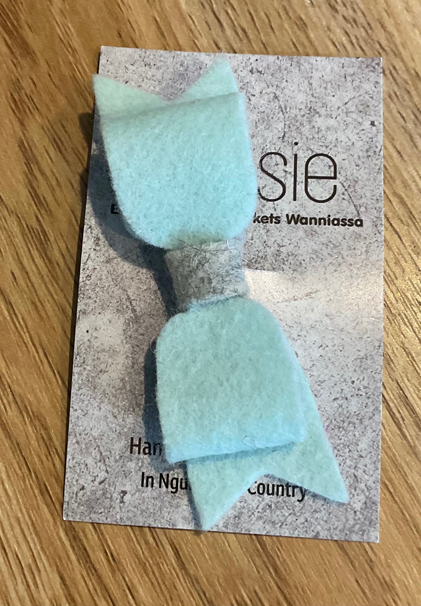 *Felt Hair Bow Single Clip