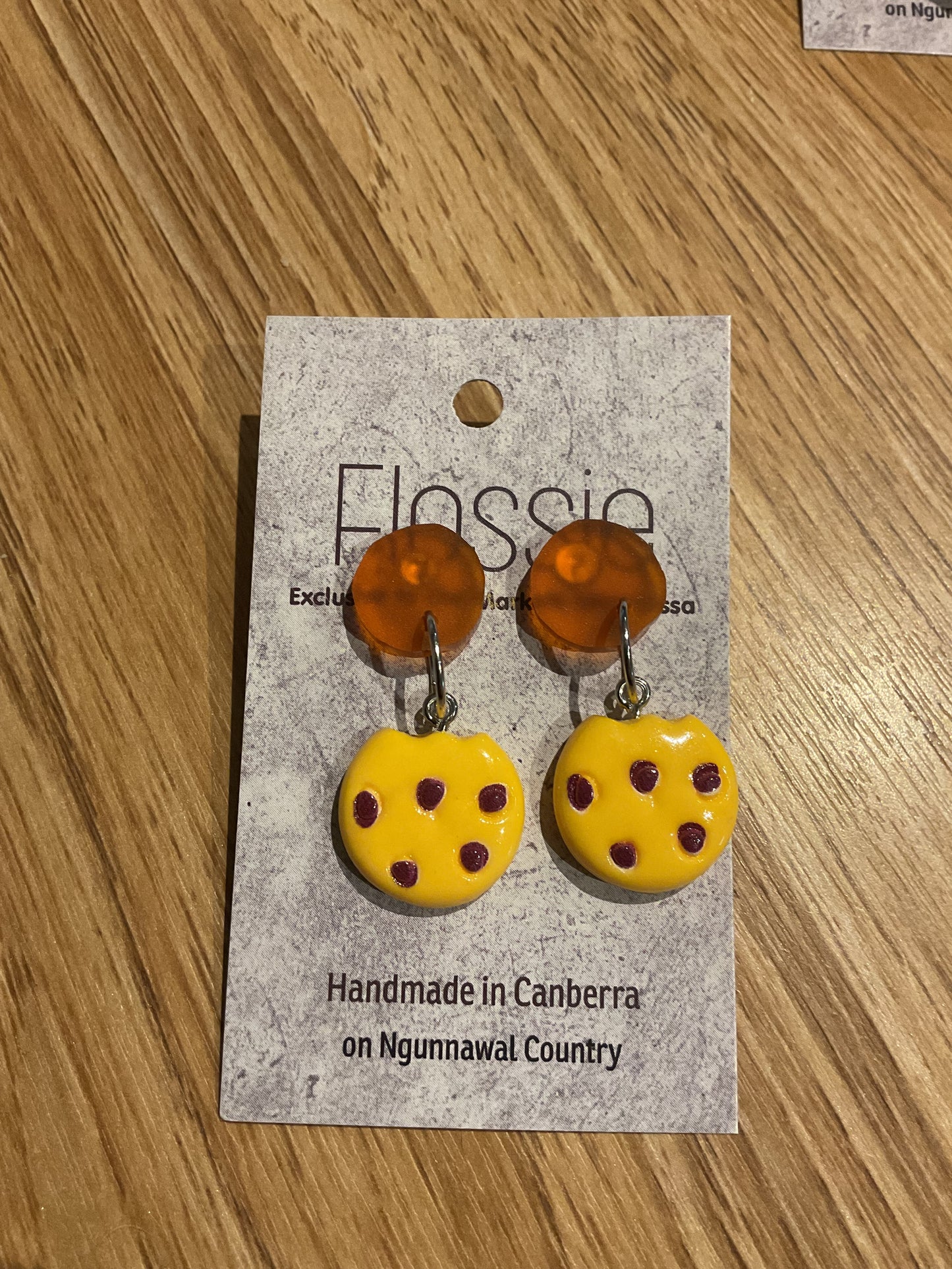 *Earrings Cookie Dangles