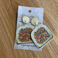 *Earrings Fairy Bread Dangles
