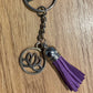 *Keychain - Tassel and Lotus