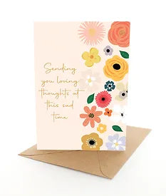 Greeting Card Loving Thoughts
