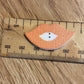 *Loose Buttons - Wooden Printed Lips