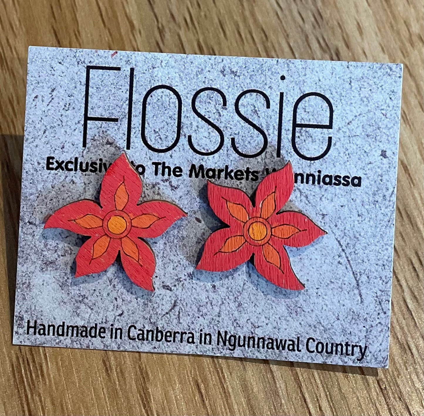 *Earrings Flower Studs