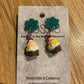*Earrings Cupcake Dangles
