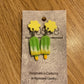 *Earrings Lime Ice Cream Dangles
