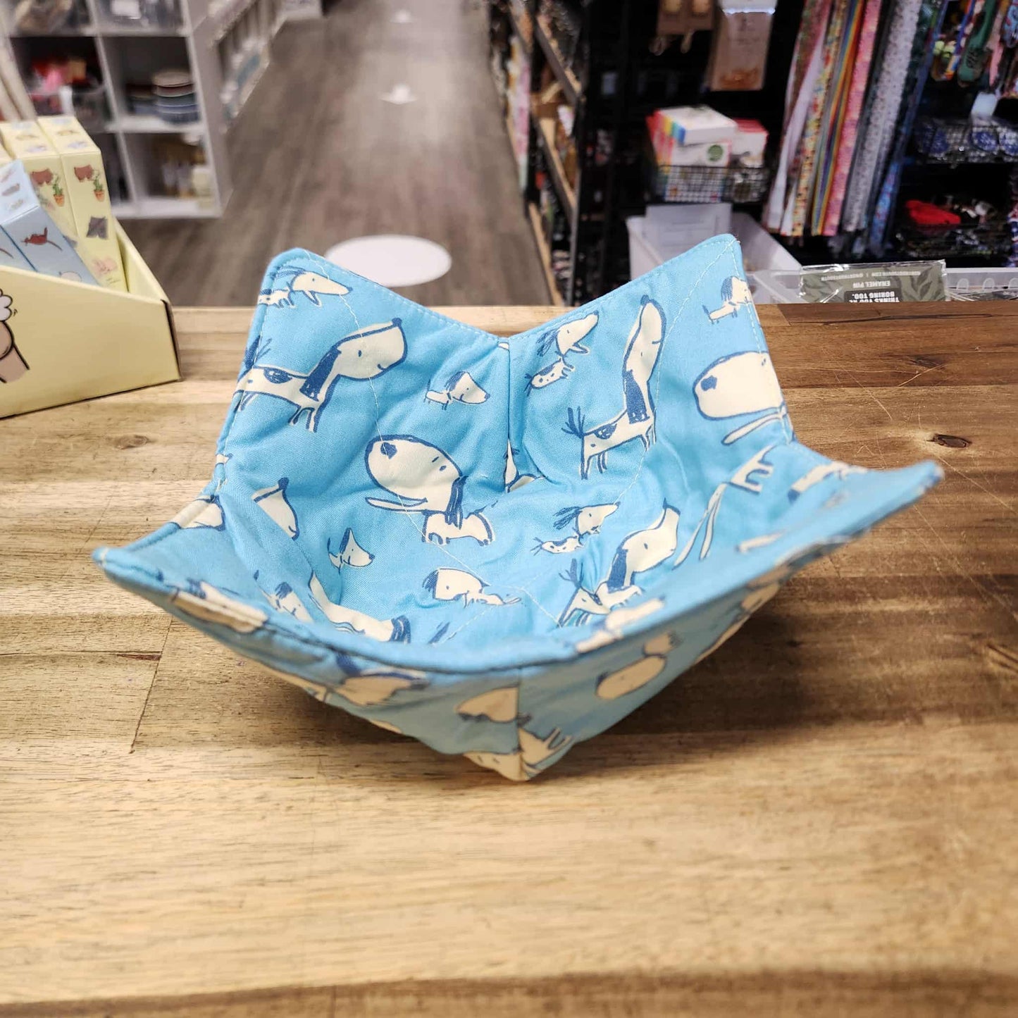 Bowl Cosy Blue Dogs