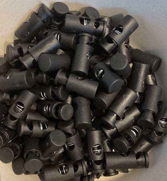 *Loose Buttons - Acrylic Black Toggle