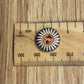 *Loose Buttons -Wooden Floral Print