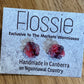 *Earrings Purple Flower Studs