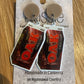 *Earrings Choc Drink Dangles