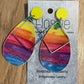 *Earrings Rainbow Happiness Dangles