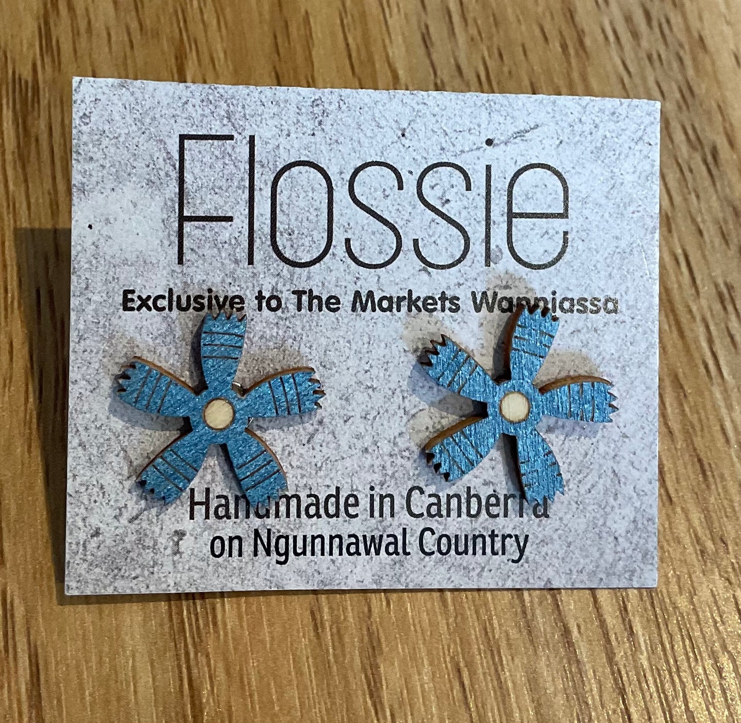 *Earrings Flower Studs