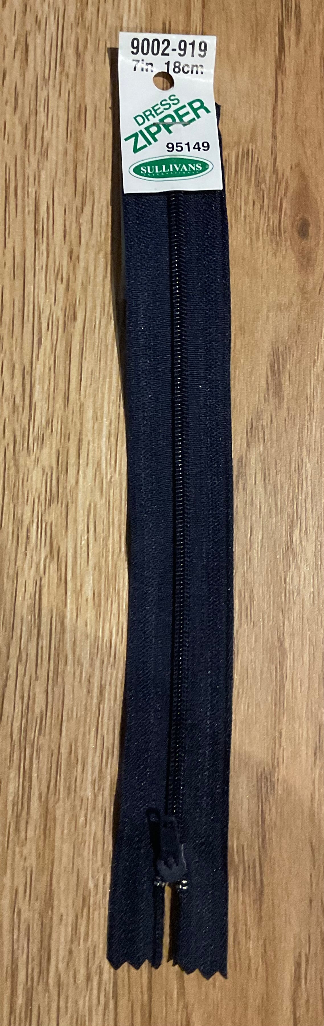*Zippers 18cm/7inches