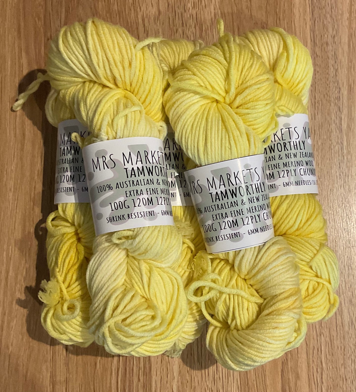 *Mrs Markets Tamworthly Yarn 12ply Bendy