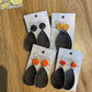 *Earrings Spider Web Dangles
