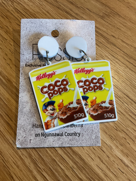 *Earrings Coco Pop Dangles