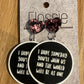 *Earrings John Lennon Quote  Dangles